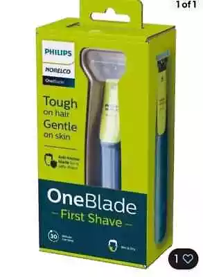 Philips Norelco One Blade First Shave QP2515/49 Electric Wet & Dry  Shaver New • $21.99