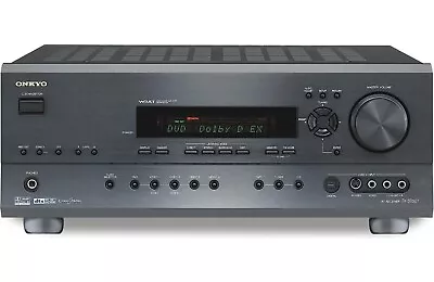 ONKYO A/V Home Theater Receiver TX-SR601 Dolby Digital EX DTS-ES Bundle W Remote • $77.65