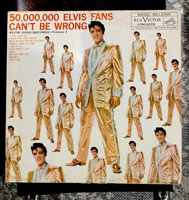 50000000 Elvis Fans Can’t Be Wrong LPM 2075 First Issue Long Play Nice Album • $19.59