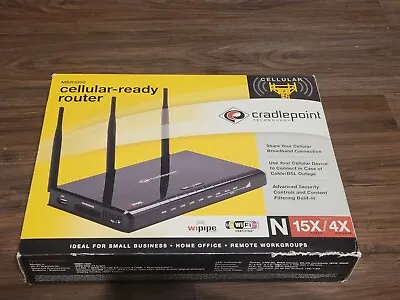 Cradlepoint Mobile Broadband Router MBR1000 • $20