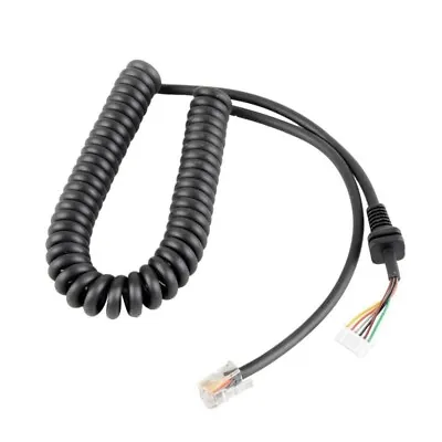 Microphone Cord Cable For Yaesu FT-1802M FT2500M FT2800M FT7100M FT8500M 8100M • $6.99