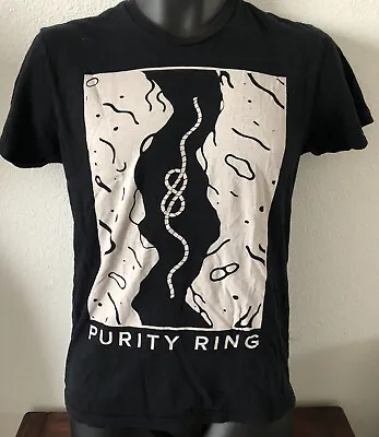 ORG.Purity Ring Corin Megan Another Eternity Fall 2016 USA Tour Adult T-shirt XS • $69.99