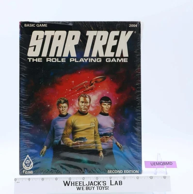 $100 • Buy Star Trek The Role Playing Game #2004 2nd Edition 1983 Fasa NEW MISB SEALED
