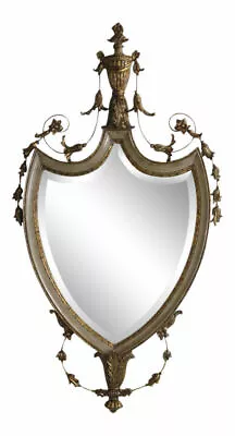 L35593E: LaBARGE Shield Design Decorated Mirror Model #LM2285 ~ New • $795