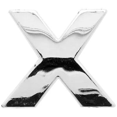 £4 • Buy 3D CHROME LETTERS Adhesive Mobile Van Back Email @ Phone Telephone Number Emblem