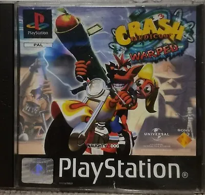 Crash Bandicoot 3 Warped PS1 • £12