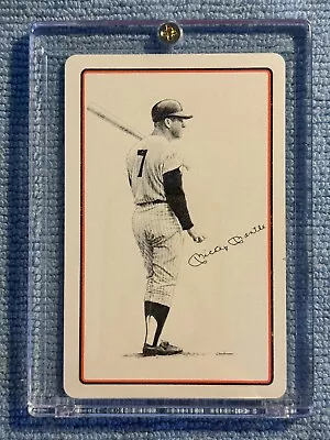 Mickey Mantle New York Yankees 1977 Landsman King Of Clubs Mint Baseball Card • $9.95