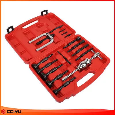 ✅16X Bush Bearing Blind Hole Remover Extractor Puller Set Pilot W/ Slide Hammer • $88.07