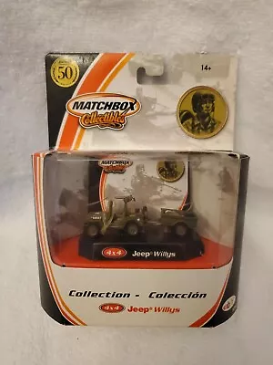 Matchbox Collectibles 4x4 Jeep Willys #97055 1:64 Scale  • $14.95