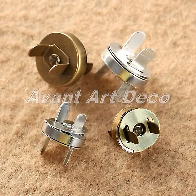 £3.95 • Buy 10/50 Sets For Purse Bag Closures Sewing Button 14/18mm Magnetic Fastener Snaps