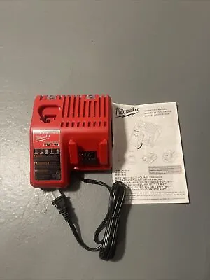 Genuine MILWAUKEE 48-59-1812 18V M12 / M18 LITHIUM ION CHARGER • $22.50