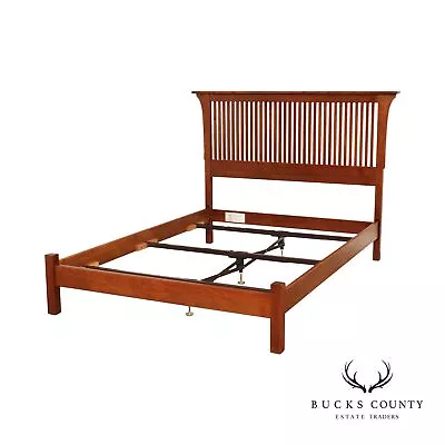 Stickley Mission Collection Oak Full Size Spindle Bed • $1895