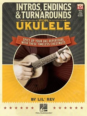 $41.95 • Buy Intros Endings And Turnarounds For Ukulele Book/Olv (Softcover Book/Online Video