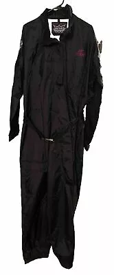 Joe Rocket Ballistic Men's Lined Nylon Motorcycle Rain Suit Size Large 1-Piece • $45