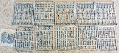 $180 • Buy Warhammer 40K Astra Militarum Imperial Guard Cadian Shock Troops Army Mostly NOS
