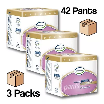 EXTRA LARGE Premium Dry Pull Up Incontinence Pants Nappies Forma-care 2079 X 42 • £26.99