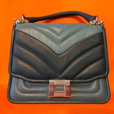 Brand New MIMCO Australia Prowess Day Bag-Empire Blue (Emerald Green) • $249.90