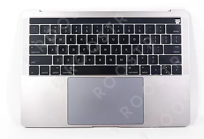 OEM 13  Apple MacBook Pro 2016-2017 Top Case Keyboard Battery A1706 GRAY C Grade • $59.99