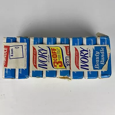 Vintage Ivory Soap Bar Lot Of 8 Bars Made In USA Proctor & Gamble Personal Size • $34.99