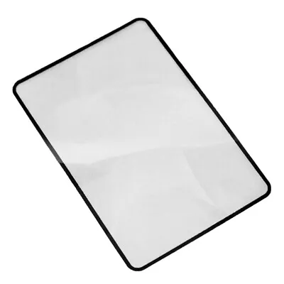 3X Magnifying Sheet Card Magnifiers Magnifying Glass For Reading Small Patterns • £3.46