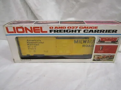 Train Car Rolling Stock O Gauge Lionel Freight Milwaukee Road Boxcar • $19.87