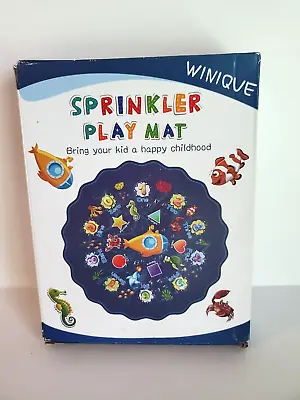 Water Splash Pad Sprinkler Play Mat For Dogs & Kids -67  Size Wading Pool NIB • $13.99