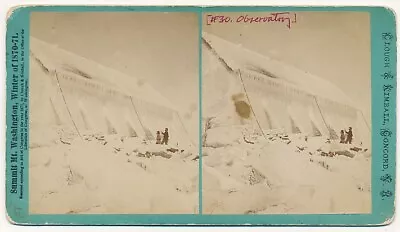 NEW HAMPSHIRE SV - Mount Washington Observatory - Clough & Kimball 1880s • $37