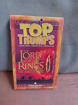 Top Trumps Playaday 2003 The Lord Of The Rings Two Towers Playing Cards • £5