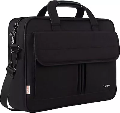 Laptop Bag 15.6 Inch Business Briefcase Gifts For Men Women Water Resistant Mess • $35.85