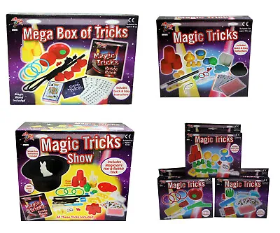 Magic Tricks Show Various Sets Magician Kids Children Child Plastic Hat Rabbit • £7.99