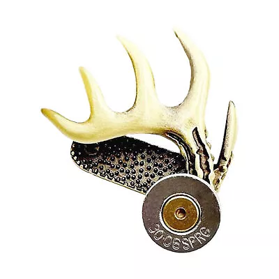 Antler Hat ClipElevate Your StyleThoughtful Gifts For HuntersGold Caps Clip • $9.98