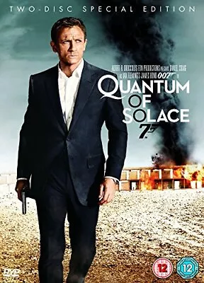 Quantum Of Solace Daniel Craig 2009 DVD Top-quality Free UK Shipping • £1.84