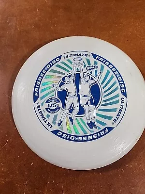 Vintage Frisbee Ultimate Style 175g Blue And White Wham-O Flying Disk * • $15.99