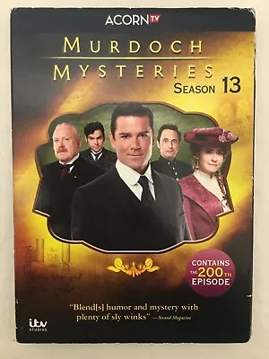 Murdoch Mysteries: Season 13 DVD Canada/US Region - Series Thirteen • $19