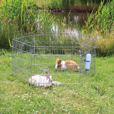 £30.99 • Buy Outdoor Indoor Rabbit Guinea Pig Galvanised Small Animal Run