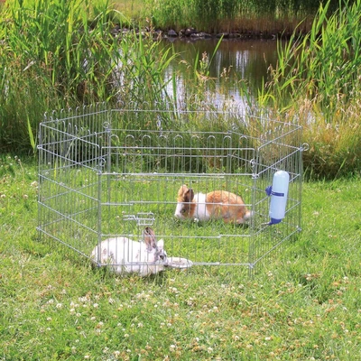 £30.99 • Buy Outdoor Indoor Rabbit Guinea Pig Galvanised Small Animal Run