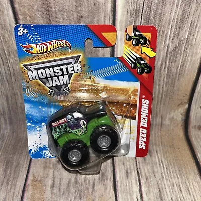 Hot Wheels Monster Jam Speed Demons Grave Digger Monster Truck 2012 2 Inch • $9.98