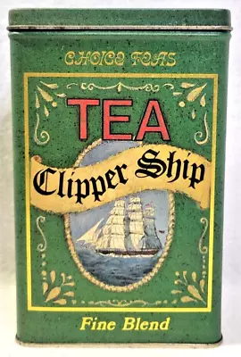 Vintage Tea Clipper Ship Fine Blend Tin • $5