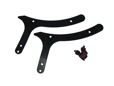 Highway Hawk Sissy Bar Brackets In Black Fits Honda VT 1100/SC83 • $87.56