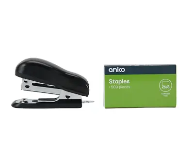 Mini Stapler Set 500 Of 26/6 Staples For Home School Stationery Office Supplies • $2.19