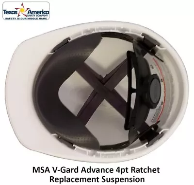 MSA V-Gard Advance 4 Point Ratchet Replacement Suspension • $20