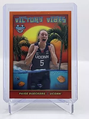 2023-24 Bowman University Best Paige Bueckers Victory Vibes Orange #d 7/25 UConn • $12.50