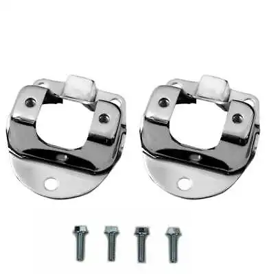 Mustang Shock Tower Caps Chrome Pair 1967 1968 1969 1970 • $29.95