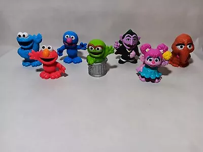 Sesame Street Workshop 2.5 -3  Figures Lot Of 7 Snuffleupagus Elmo Grover Oscar • $20