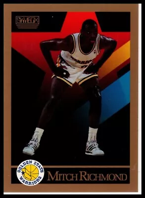 1990-91 SkyBox #100 Mitch Richmond • $1