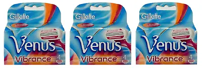 Gillette Venus Vibrance Refill Razor Blades For Women 12 Cartridges • $28.99