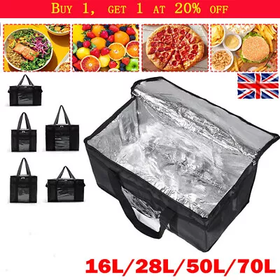 50L/70L Large Cooling Cooler Cool Bag Picnic Camping Food Ice Drink Lunch Box • £5.66