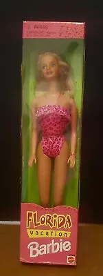 $12 • Buy Florida Vacation Barbie Doll. Mattel. 1998. #20535.
