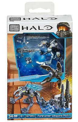 Mega Bloks Halo Forerunner Weapons Pack Ii 34 Pieces 97360 8+ Brand New • £9.65