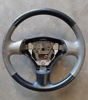 Mazdaspeed Protege OEM Steering Wheel Yellow Stitching • $68.99